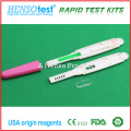 Comprobación rápida HCG Pregnancy Test Midstream